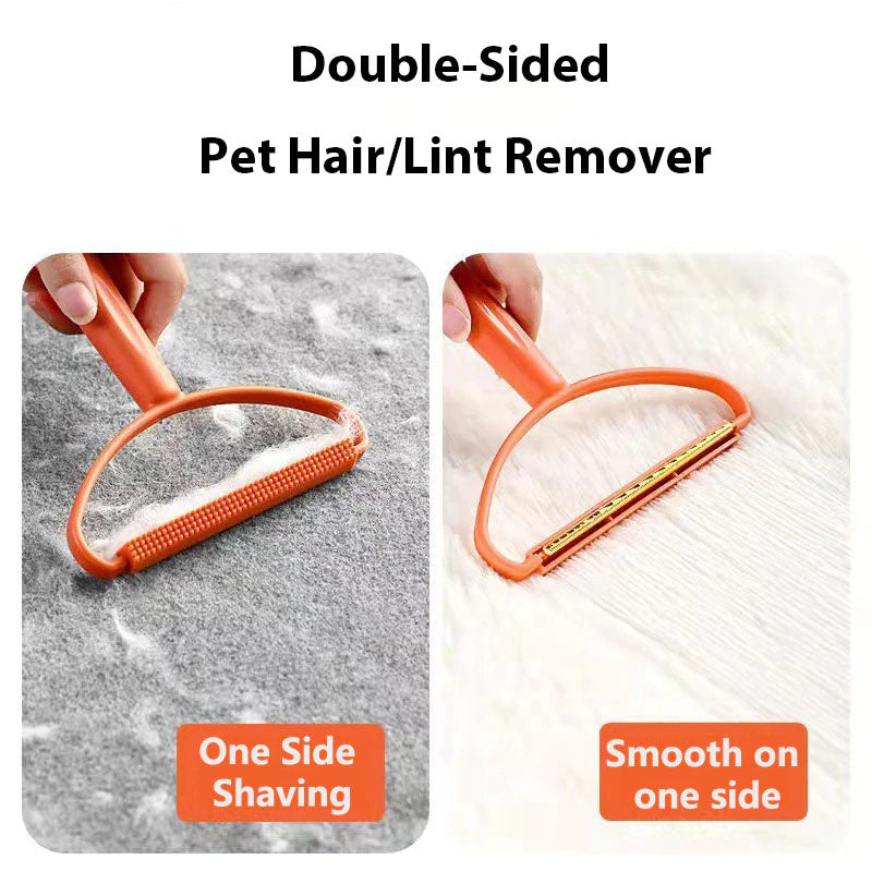 Cat hair lint remover brush