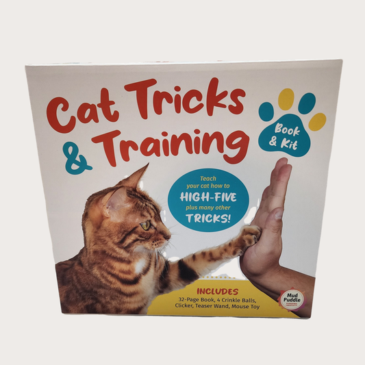 Cat Tricks and Training Book and Kit