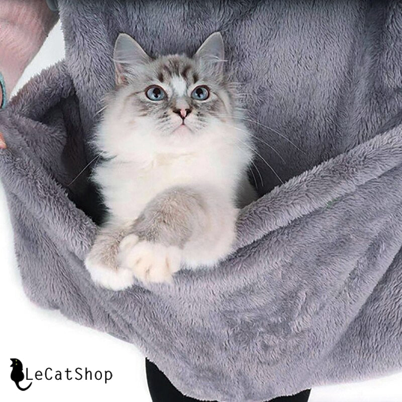 Grey cat carrier