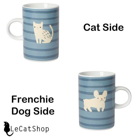 Cat dog mug