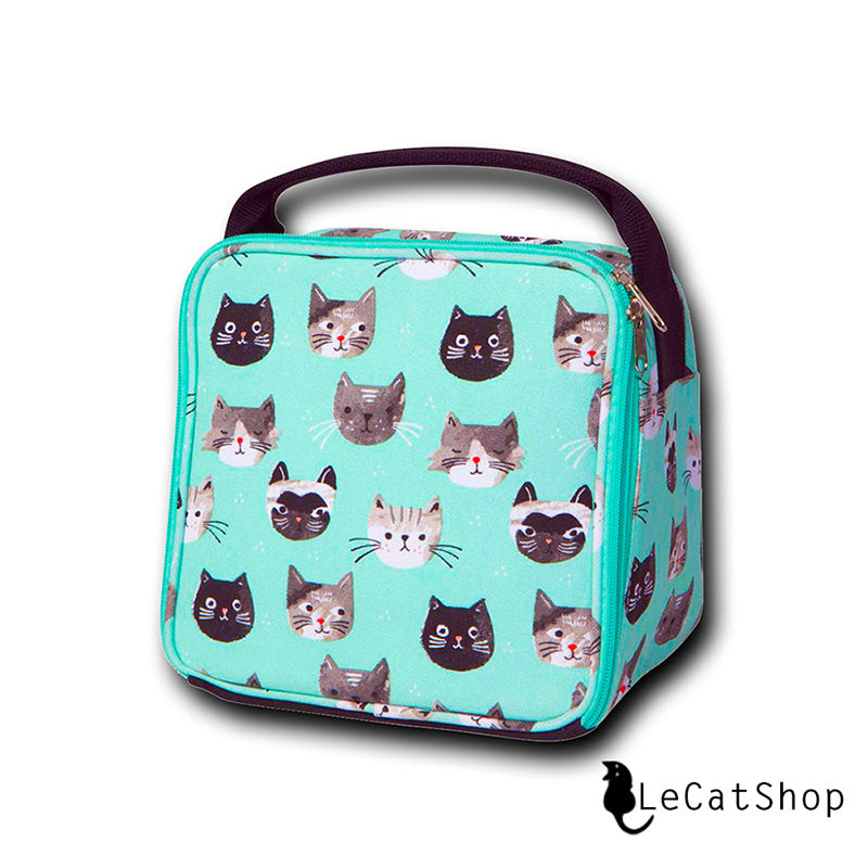 Cat design lunch bag