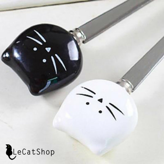 Black cat white cat spoons