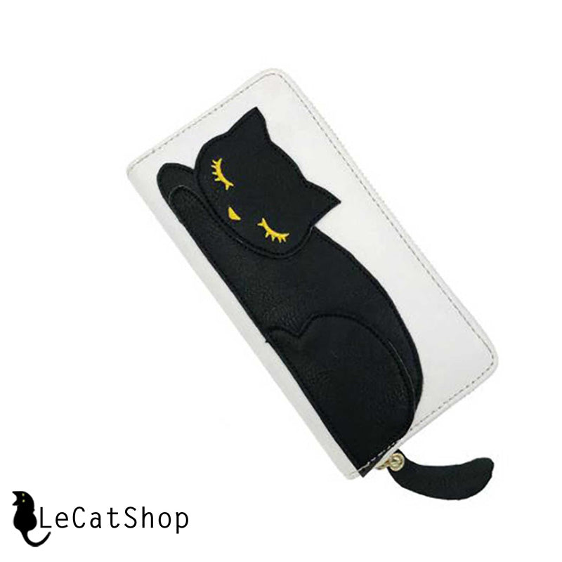 Black cat wallet