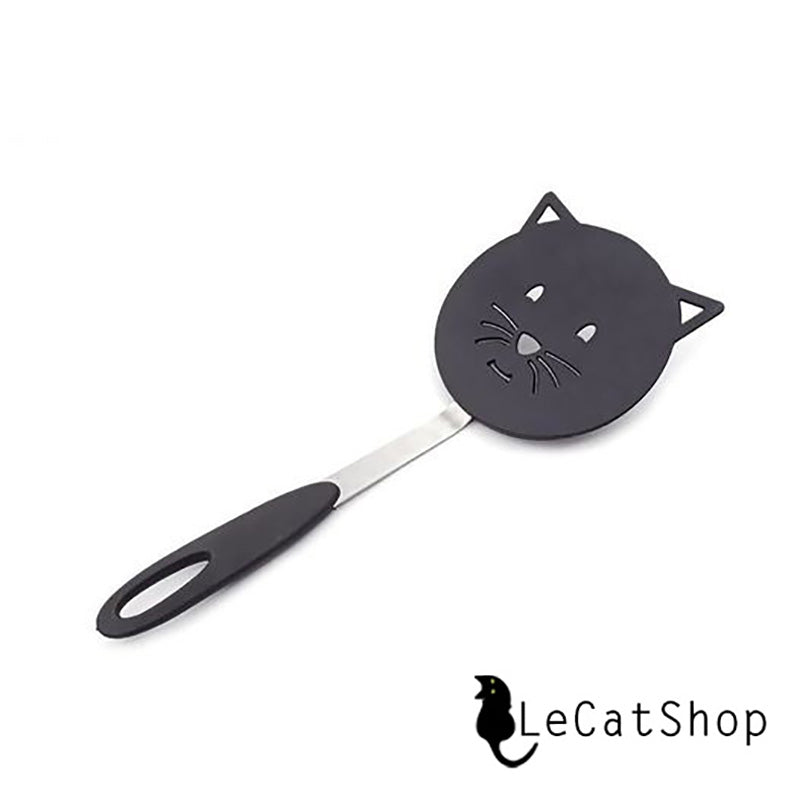 Black cat spatula