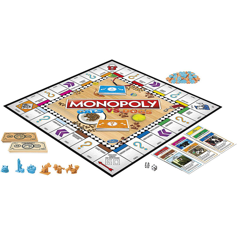 Cats vs dogs monopoly