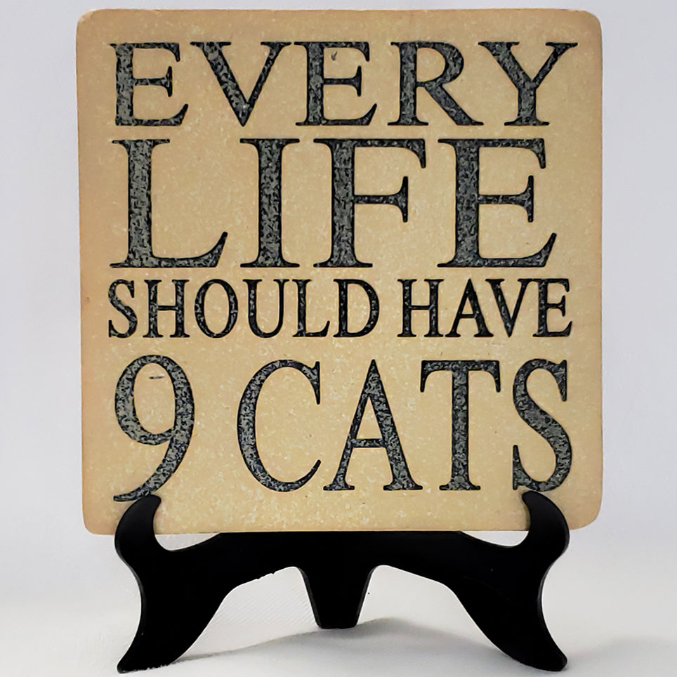 Cat coasters