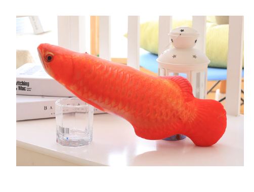 Goldfish catnip cat toy