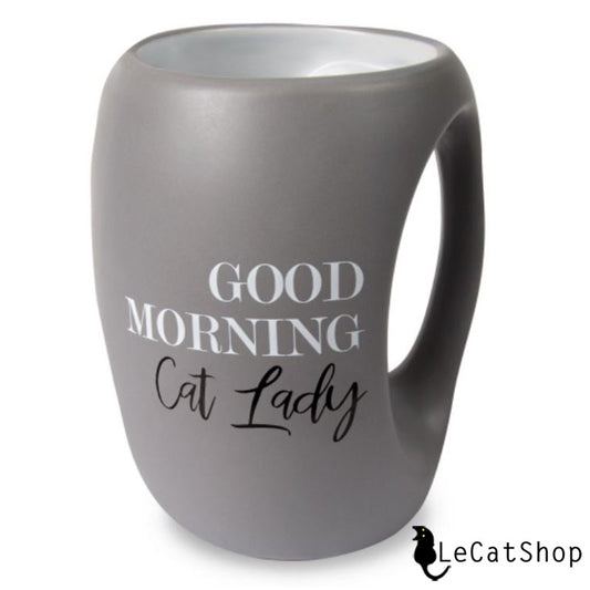 Good morning cat lady mug