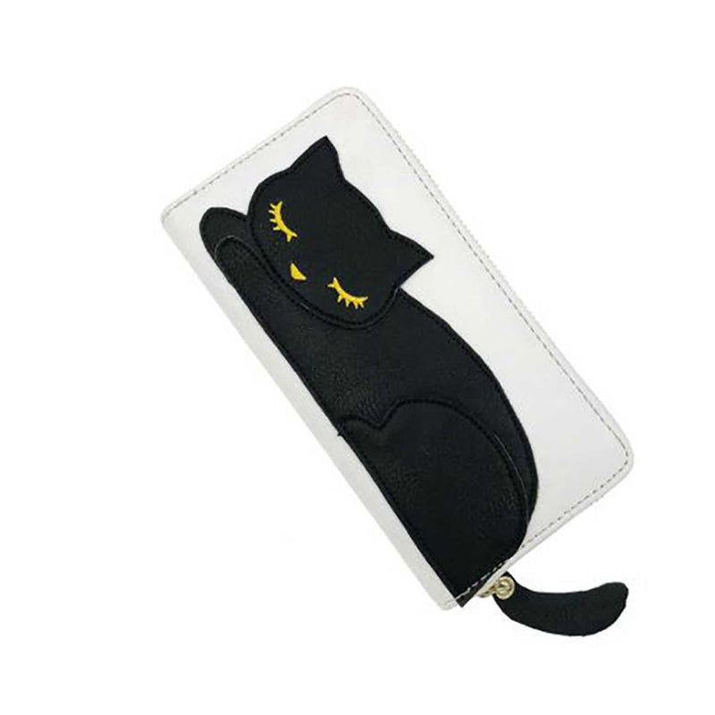 Black cat wallet
